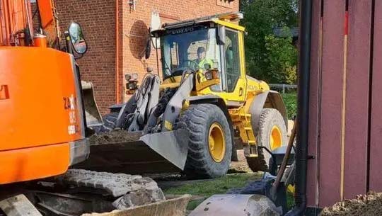 JTECH håller hjullastare utbildningar i Leksand varje vecka