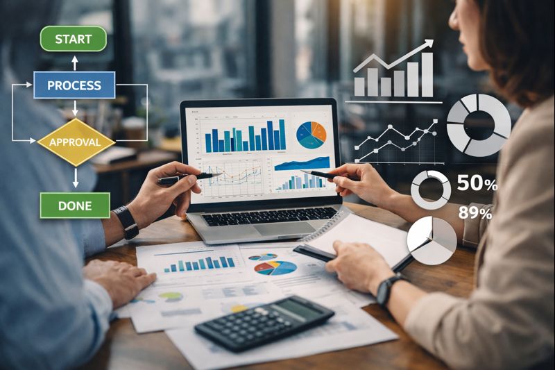 Affärssystem som används av människor